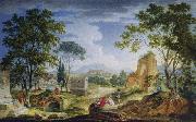 unknow artist, Idyllic Roman Landscape